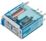 Миниатюрное промышленное реле Finder 2 перекидных контакта 8А, = 24В DC, 465290240040 1