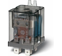 Силовое реле Finder 1но конт., зазор 3мм 30а, 110в Ac, подключение через fAston, фланец, 653181100300