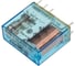 Миниатюрное реле Finder 2 перекидных контакта 8А, = 12В DC, 405290120000 3
