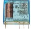 Миниатюрное реле Finder 2 перекидных контакта 8А, = 12В DC, 405290120000 4