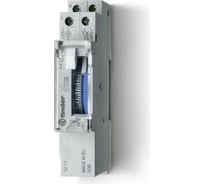 Механическое суточное реле времени Finder 1НО контакт 16А, 230В AC, 121182300000PAS