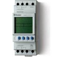 Цифровое недельное реле времени Finder, 2 перекидных контакта 16А, 230В AC, 122282300000