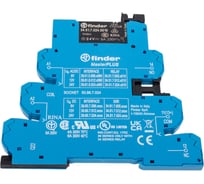 Интерфейсный модуль электромеханического реле Finder серия mAsterplus, 2co 6A, питание 24в Ac/Dc, 396100240060