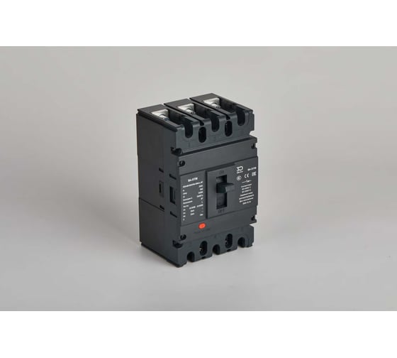 Автоматический выключатель в литом корпусе 3D electro ВА-33ТМ, 250/125А, 35кА, ТМ, 3Р E3D-MCCB33TM-125A-L-3P