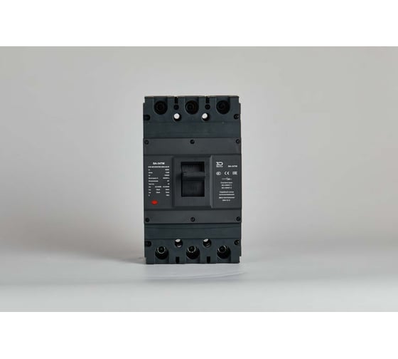 Автоматический выключатель в литом корпусе 3D electro ВА-34ТМ, 400/315А, 50кА, ТМ, 3Р E3D-MCCB34TM-315A-M-3P