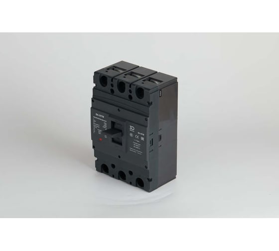 Автоматический выключатель в литом корпусе 3D electro ВА-35ТМ, 630/630А, 50кА, ТМ, 3Р E3D-MCCB35TM-630A-M-3P