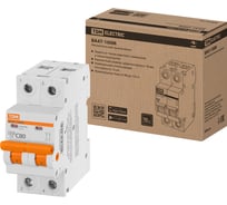 Автоматический выключатель TDM ELECTRIC ВА47-100М 2Р 80А 10кА х-ка C SQ0207-0103