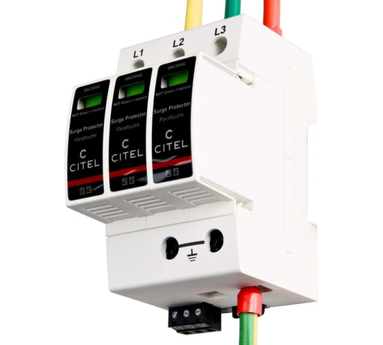 Устройство защиты от импульсных перенапряжений Citel тип 2+3 DAC50VGS-30-275 821130223