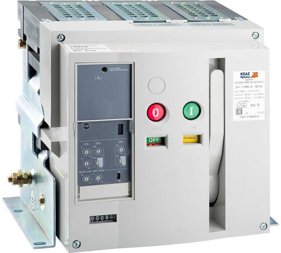 Выключатель автоматический КЭАЗ OptiMat A-800-S2-3P-65-F-MR7.0-B-C2200-M2-P00-S1-03 310252