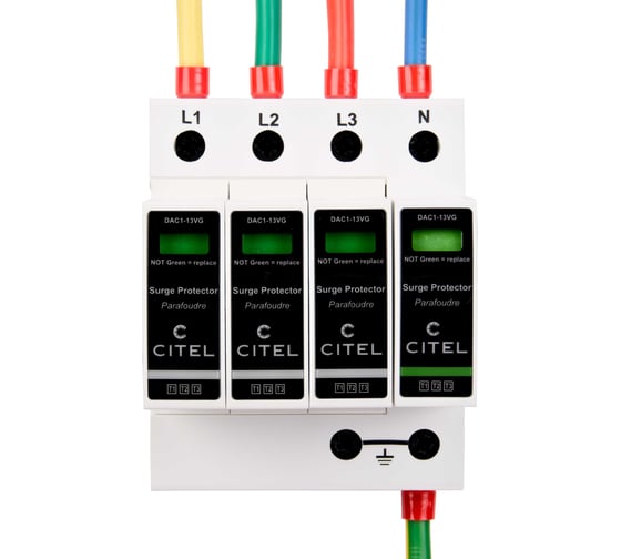 Устройство защиты от импульсных перенапряжений УЗИП CITEL тип 1+2+3 DAC1-13VGS-31-320 821730344