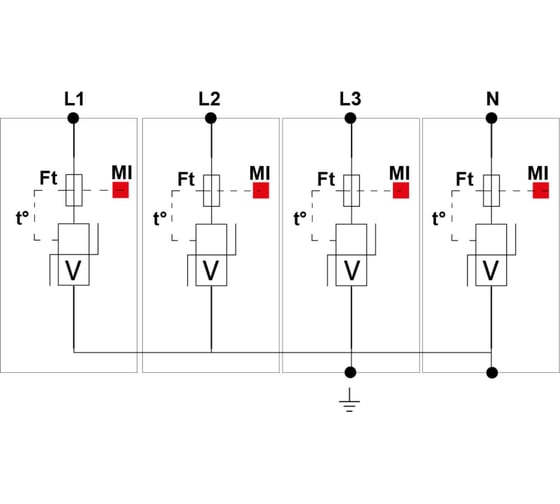 УЗИП CITEL тип 1+2 DS134RS-280 571114