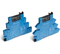 Набор FINDER интерфейсное реле 10шт (сборка 34.51.7.024.0010 + 93.01.7.024), электромеханическое реле; 1CO 6A; контакты AgNi; питание 24В DC (чувствит.); категория защиты IP20; винтовые клеммы 385170240050V10