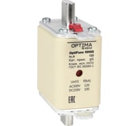 Вставка плавкая КЭАЗ OptiFuse NH00-63-gG-УХЛ3 3шт 374933