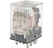 Промежуточное реле DEKraft 4 контакта с led индикацией 5а 230в ac пр-102 23900DEK 20 шт 4680409022931