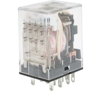 Промежуточное реле DEKraft 4 контакта с led индикацией 5а 24в ac пр-102 23895DEK 20 шт 4680409022856