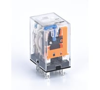 Промежуточное реле Dekraft ПР-102, 5 А, 12 В DC, 2 контакта, LED, TEST, 20 шт, 23837DEK, 4680409021699