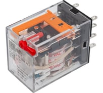 Промежуточное реле Dekraft 2 конт. с led инд. и test функ. 5а 230в ac пр-102 23865DEK 20 шт 4680409022252