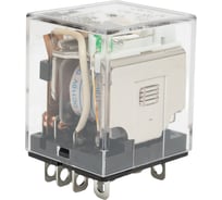Промежуточное реле Dekraft ПР-102, 3 конт., LED, 10 А, 110 В, тип DC 23924DEK 4680409023433