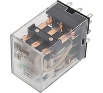 Промежуточное реле Dekraft 3 конт. с led инд. 5а 24в dc пр-102 23870DEK 20 шт 4680409022351