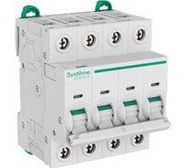 Автоматический выключатель Systeme Electric Systeme9 (АВ) C 6A 4P 6kA 400В S9F22406 3 шт 4680409205587