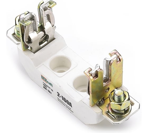 Держатель плавкого предохранителя Systeme Electric (Schneider Electric) ДП-101 габ. 00 160А 21322DEK 3 шт 4630004302440 1