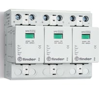 Устройство защиты от импульсных напряжений Finder узип тип 1+2, 3 варистора 1000в Dc, модул, 7P0390001012