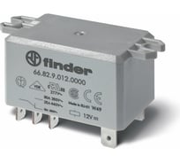 Силовое реле Finder 2 CO конт. 30а, 110в Dc; подключение через fAston, фланц монтаж 668291100000