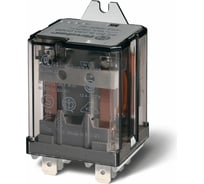 Силовое реле Finder 2 CO конт. 16а, 24в Ac; подключение через fAston, фланц монт 628280240000