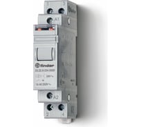 Модульное импульсное реле Finder, 2НО контакта 16А = 12В DC - AgSnO2, 202290124000