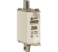Плавкая вставка EKF ППН-33 100/20А габарит 00С fus-33/100/20