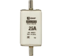 Плавкая вставка EKF ППН-33 160/25А габарит 00 fus-33/160/25 15222467
