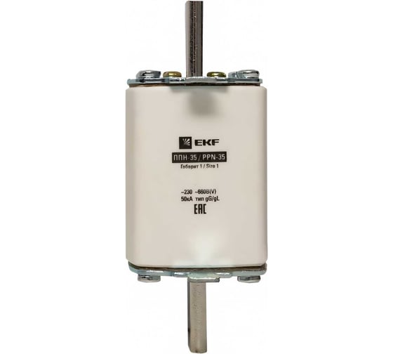 Плавкая вставка EKF ППН-35 250/100А габарит 1 fus-35/250/100 1