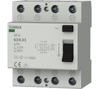 Устройство защитного отключения УЗО Mean Well Iskra NFI4-630,03 00237498