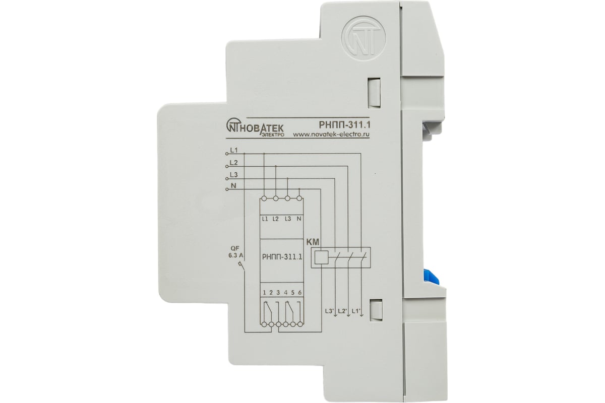 Реле напряжения, перекоса и последовательности фаз Новатек-Электро  РНПП-311.1 3425601311.1 - выгодная цена, отзывы, характеристики, фото -  купить в Москве и РФ