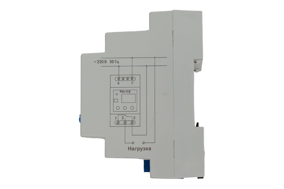 Реле напряжения Новатек-Электро РН-113 3425600113 - выгодная цена, отзывы,  характеристики, фото - купить в Москве и РФ