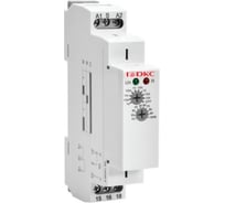 Реле времени DKC задержка выключения, конфигурация контакта 1CO, AС/DC 12-240В 1 шт DRM-TB-1-240