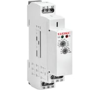 Реле времени DKC задержка включения, конфигурация контакта 2CO, AС/DC 12 240В 1 ШТ DRM-TA-2-240