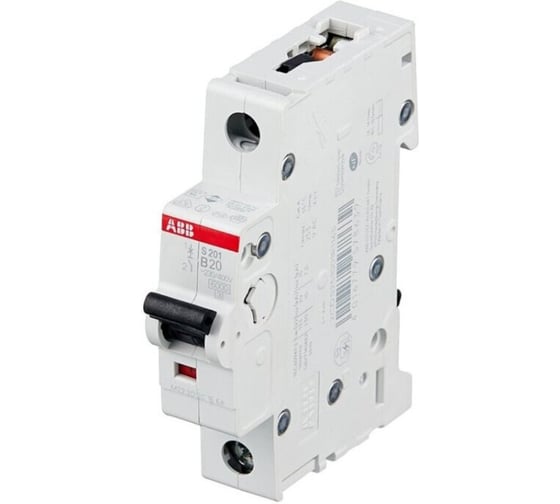 Автоматический выключатель ABB 1-полюсной SH201 B 20 2CDS211001R0205 1