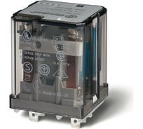 Силовое реле Finder 2 перекидных контакта 16А; 220В DC 623292200040