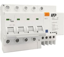 Дифференциальный автомат ЕТР АД-4 4P 50А/300мА (хар. С) 18088