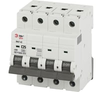 Автоматический выключатель ЭРА PRO VA63-4P25C6 ВА47-63 4P 25А кривая C 6кА Б0063185