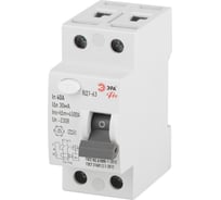 УЗО ЭРА PRO VD12EM40A30 ВД1-63 4,5кА 2P 40А 30мА тип A электромеханическое Б0063893