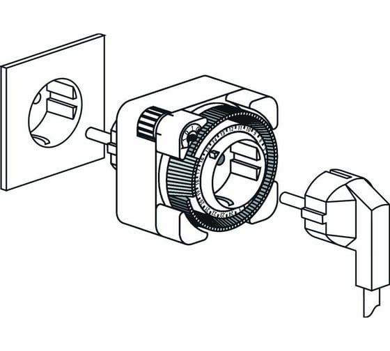 Таймер Theben timer 26 IP 44 0260855