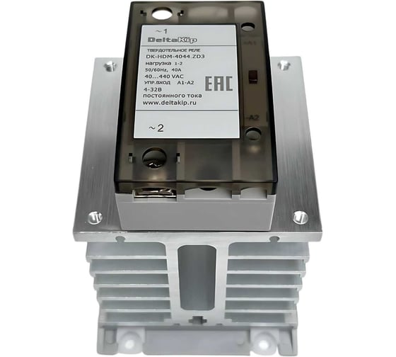 Твердотельное реле с радиатором DELTAKIP DK-HDM-4044.ZD3(40А, 3…32VDC) DK-F0000061