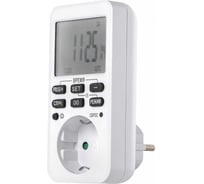 Розетка с электронным таймером SMARTBUY (недельный+суточный) 3600Вт с обратным отсчетом SBE-STE2