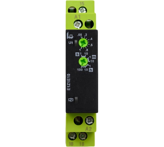 Реле времени TELE задержка включения E1Z1E10 24-240VAC/DC VE10 110204A