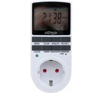 Электрический таймер Energenie LCD-дисплей 2,3″, белый EG-SST-01