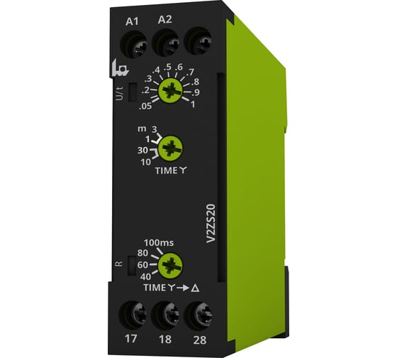 Реле времени TELE Звезда-Треугольник V2ZS20 12-240V AC/DC 125300