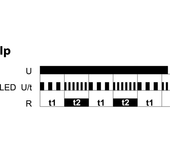 Циклическое реле времени TELE V2ZI10 12-240V AC/DC 125200