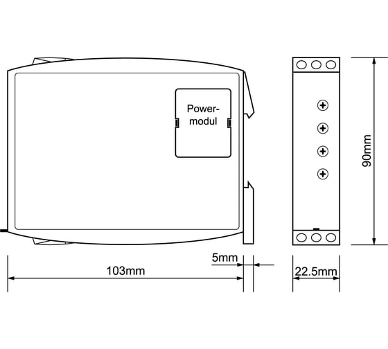 Реле контроля тока TELE G2IW5A10 + TR2-230VAC 2390402_282120